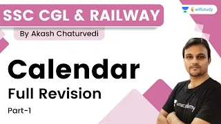 Calendar | Full Revision | Part-1 | Reasoning | SSC CGL/Railway Exams | wifistudy | Akash Chaturvedi