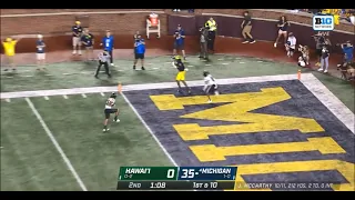 2022: Michigan 56 Hawaii 10