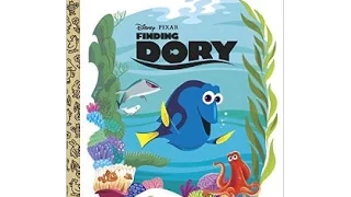 Disney Pixar FINDING DORY Read Along Aloud Story Book for Children Kids