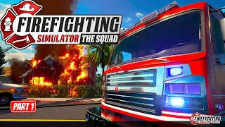 FIREFIGHT SIMULATOR  - THE SQUAD | Part 1 Gameplay Walkthrough No Commentary FULL GAME