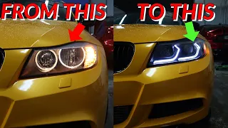 Cheapest BMW E90/E91 Headlights that actually look good and function properly!!!