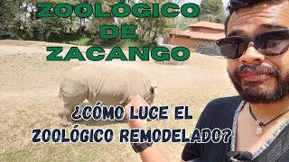 Zoológico de Zacango recién remodelado 👀👌🦓🦒 ¿cómo quedó?