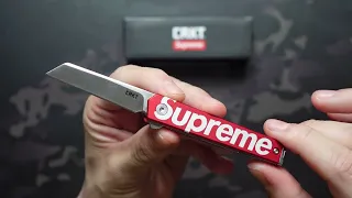 Supreme x CRKT CEO Microflipper