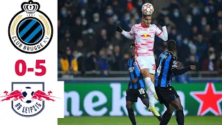 Club Brugge KV vs RB Leipzig 0-5 - Extended Highlights #SHORTS