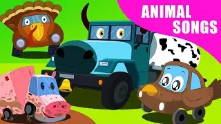 звуковая песня животных | детские рифмы | узнавать имена животных | Kids Learn | Animal Sound Song