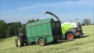 Senáže 2024 Claas Jaguar 840 4x John Deere Zetor Crystal 12145