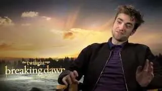 Robert Pattinson Interview for "Twilight Saga: Breaking Dawn Pt. 2"