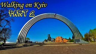 Walking on Kyiv 4k. Part 2. April 2020