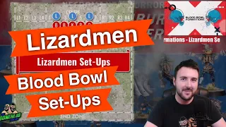 Lizardmen Set-Up Formations for Blood Bowl - Blood Bowl 2020 (Bonehead Podcast)