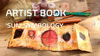 ARTIST BOOK - 'Sun' Symbology