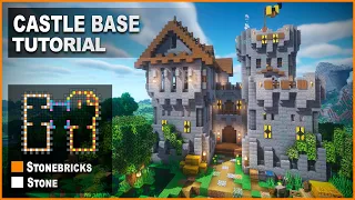 Minecraft: How to build a Castle Base | Simple Tutorial