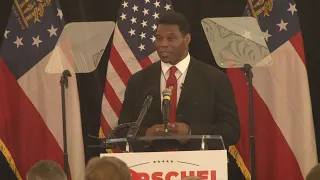 Herschel Walker speaks after winning GOP nomination in Georgia U.S. Senate race