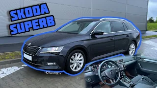 #30 Przepastna Skoda Superb 🚗 opinie, jazda, wnętrze, jakość, prezentacja - MOTOPATRYK -