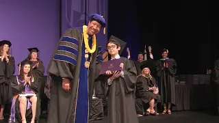 12-year-old boy graduates from college