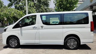 2020 Toyota Granvia White Color - Minivan VIP 6 Seats | Exterior and Interior Walkaround