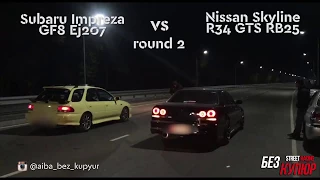 Без Купюр №37 Уличные гонки  (Honda Civic ED6 Highboost) Street Racing