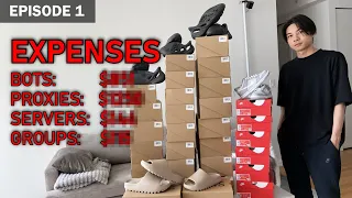 How Much my Sneaker Botting Setup Costs - Sneakers to Riches S2 Episode 1
