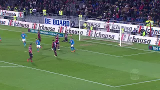 Il gol di Insigne - Cagliari - Napoli 0-5 - Giornata 26 - Serie A TIM 2017/18