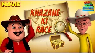 Animated Movies for kids | Motu Patlu - Khazane Ki Race | Funny cartoons | WowKidz Movies