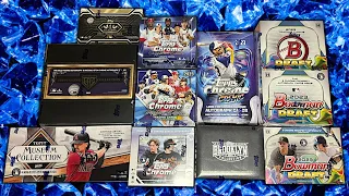 Ridiculous Baseball Card Breaks!!! Gilded, Sapphires, Bowman Draft, Museum & MORE