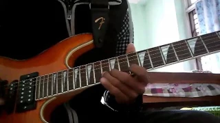 Din-Anuprastha solo guitar lead cover