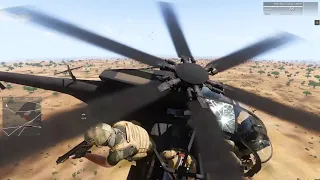 Arma 3 DSO - Tailrotor Loss and Landing