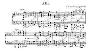 Rachmaninoff / Constance Keene, 1964: Prelude in D flat major Op. 32 No. 13 - Philips PHC 2-006