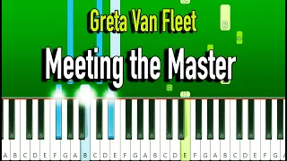 Greta Van Fleet - Meeting the Master (Piano Tutorial EASY)