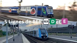 Les 5 Lignes du RER : RER D et E (Partie 2)