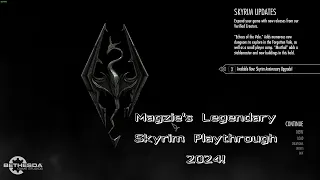 The Psijic Order Warning & Skill Level Plans:  EP:12  Magzie's Legendary Skyrim Playthrough In 2024!