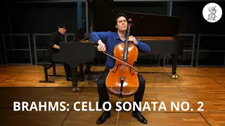 Brahms: Cello Sonata No. 2 in F Major (Allegro Vivace) | Pablo Laporev