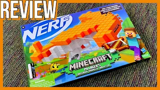 Nerf Minecraft Pillager's Crossbow Review [4K]