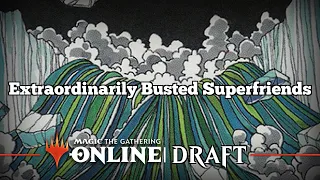 Extraordinarily Busted Superfriends | Vintage Cube Draft | MTGO | Twitch Replay