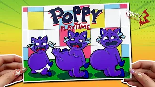 [🐾paper diy🐾] Catnap Family Pregnant 🤰🤰 Poppy Playtime Chapter 3 Blind Bag 종이놀이 ASMR