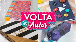 DIY MATERIAL ESCOLAR | 4 DIY VOLTA ÀS AULAS: COMO FAZER MATERIAL ESCOLAR PERSONALIZADO  | Do Sofá