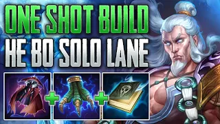THIS BUILD HITS SO HARD! He Bo Solo Gameplay (SMITE Conquest)