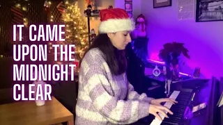 It Came Upon a Midnight Clear - congregational style piano Christmas carol with lyrics