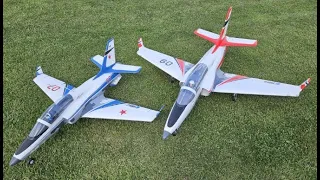 E-Flite 90mm Viper maiden with lil bro 70mm!