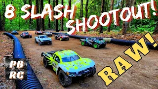 8 SLASH RACE! TRAXXAS SLASH Race! | EPIC BACKYARD Track