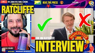 Sir Jim Ratcliffe Manchester United FULL Interview Clip!! Mufc Realist Fan REACTION Video!