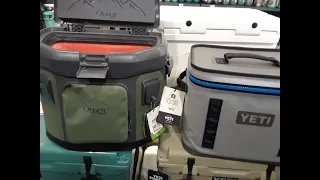 Otter Box Trooper  Cooler  vs.  Yetti Soft Cooler Review