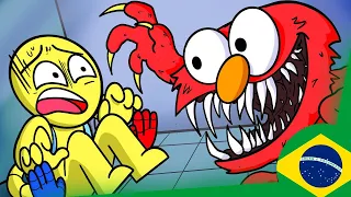 PLAYER vs. ELMO MOD?! (Animação Poppy Playtime) [DUBLADO PT-BR]