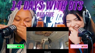 14 DAYS WITH BTS - DAY FIVE: Boy Meets Evil, Wings All Shorts and Blood, Sweat and Tears reaction