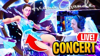 I CRASHED THE ARIANA GRANDE FORTNITE CONCERT | NINJA