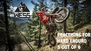 The Hardest Enduro I Have Ever Done - Single track to the deep snow - Episode 5 of 6