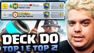 ESSE É O DECK DO TOP 1 E TAMBÉM DO TOP 2 GLOBAL! *ABSURDO*