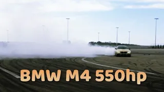 BMW M4 на 550 сил в дрифте. Алматы Сокол