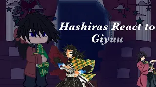 Hashiras React to 🌊Giyuu🌊 || MANGA SPOILERS || GiyuShino || 5/9