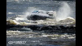 Rafting on the Hovercraft Christy 5143 FC