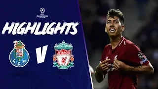 Salah & Firmino help Reds ease past Porto | FC Porto 1-4 Liverpool | Highlights